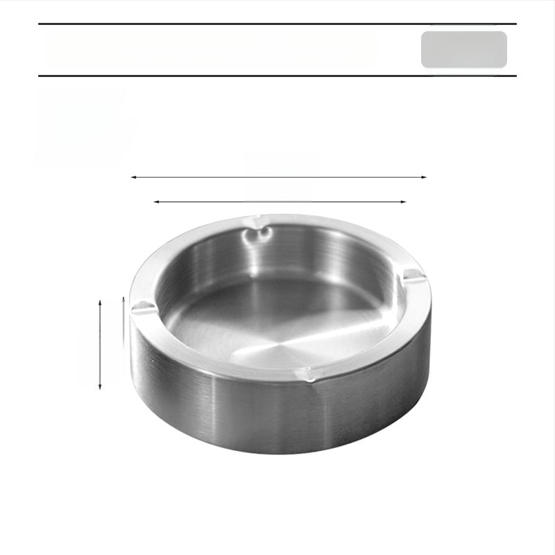 Kaiwang popolník z nehrdzavejúcej ocele – opakovane použiteľný, moderný minimalistický dizajn pre kaviarne a bary