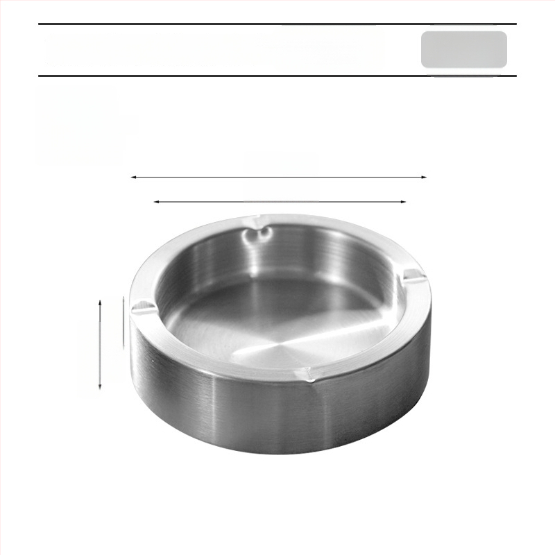 Kaiwang popolník z nehrdzavejúcej ocele – opakovane použiteľný, moderný minimalistický dizajn pre kaviarne a bary