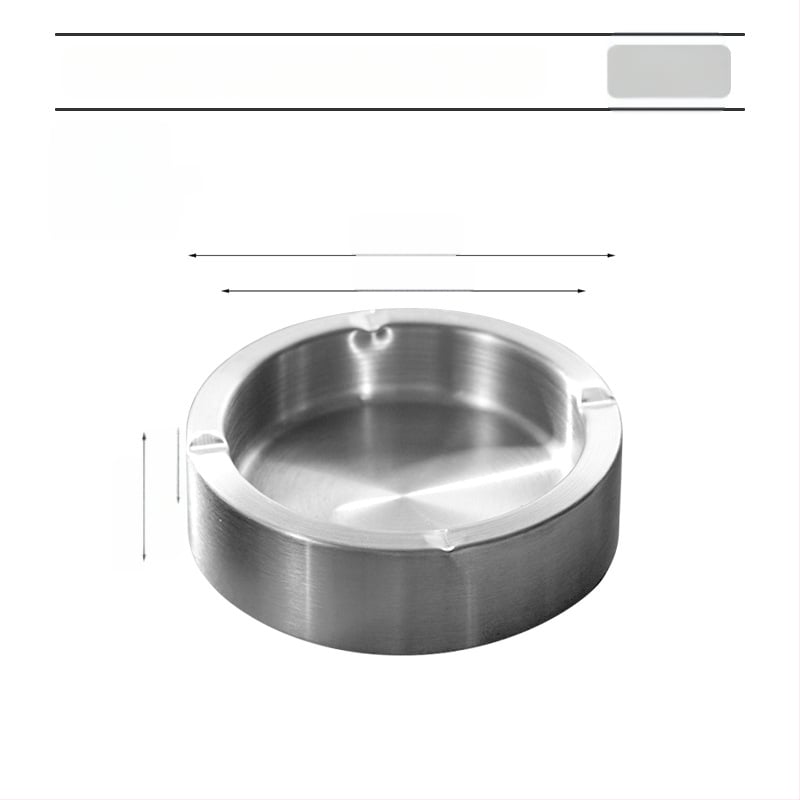 Kaiwang popolník z nehrdzavejúcej ocele – opakovane použiteľný, moderný minimalistický dizajn pre kaviarne a bary