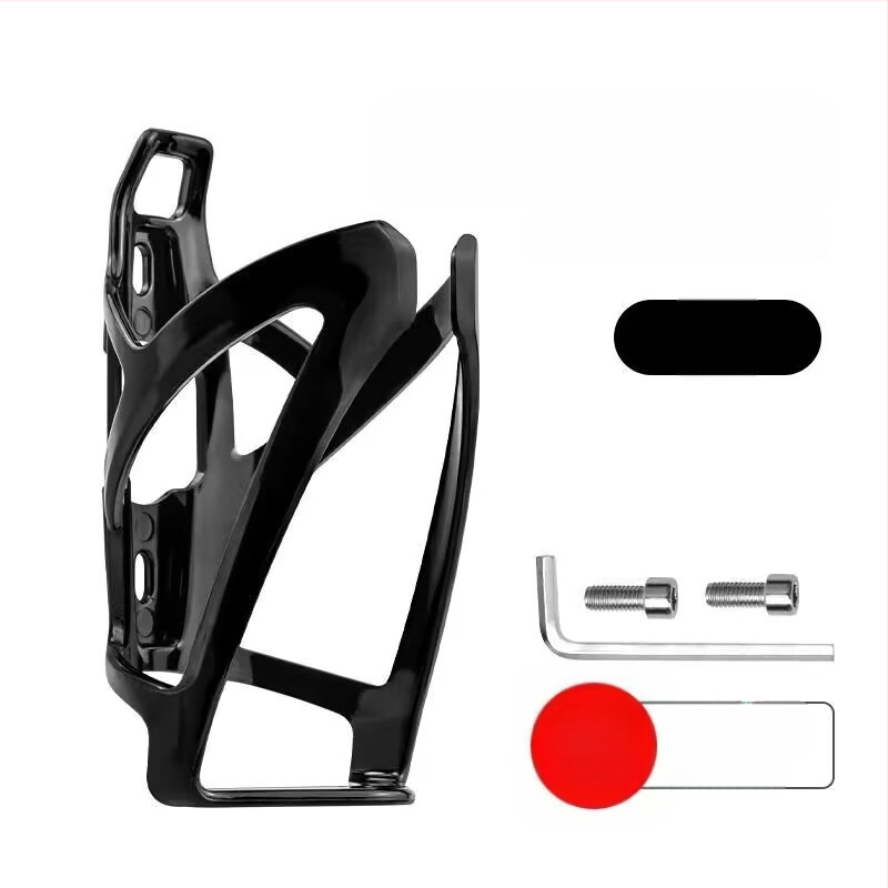 Držiak na fľašu vody pre detské horské bicykle a elektrické bicykle, z polykarbonátu, nastaviteľný, montáž bez vŕtania