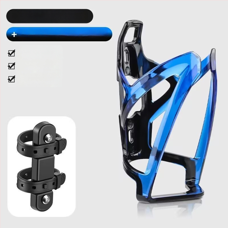 Držiak na fľašu vody pre detské horské bicykle a elektrické bicykle, z polykarbonátu, nastaviteľný, montáž bez vŕtania