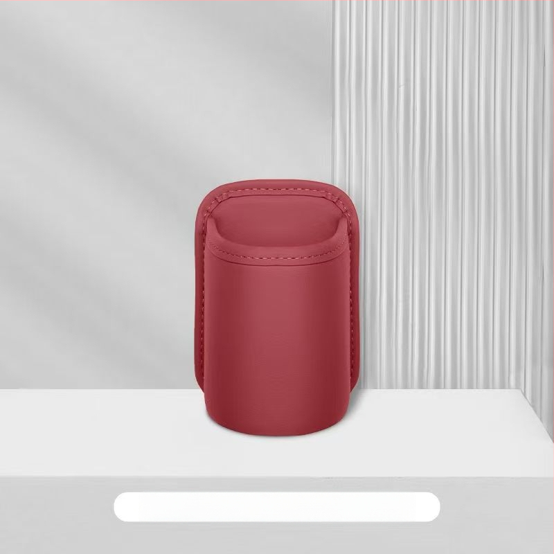 Kožený držiak na pohár v aute a zadná skrinka na uloženie vzadu pri operadle dverí — Značka Fadil, Model Storage Box, Číslo položky Cup Holder
