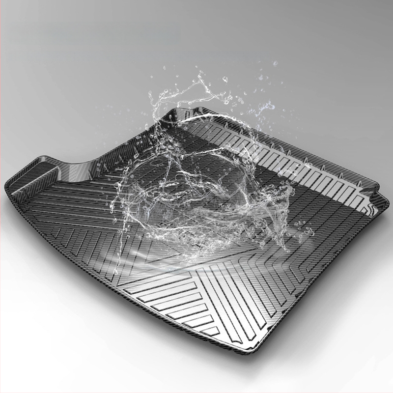 TPV rohož do batožinového priestoru s karbónovým vzorom pre Lynk & Co 01/02/03 Pro/05/06/09 – nepremokavá, odolná voči opotrebeniu, značka CENFUN