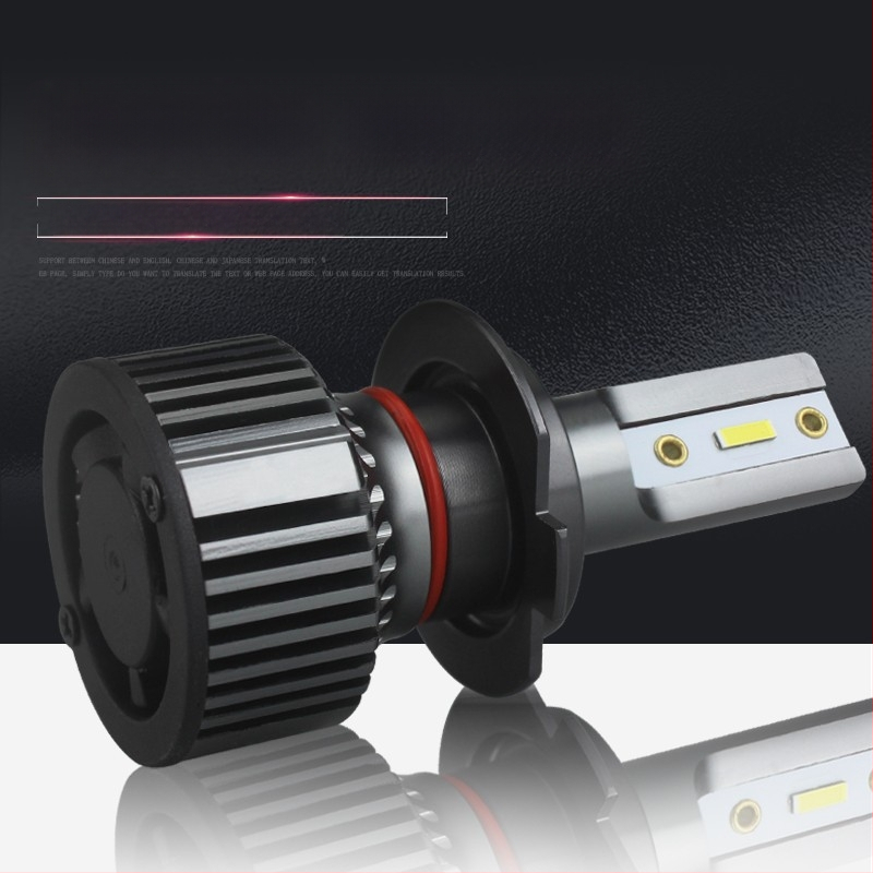 LED predné svetlá pre auto, vysoký výkon, obojstranné CSP1860 LED, 50W, 12V, IP67, 2300 lm, univerzálne použitie (H1/H3/H4/H7/H11/9005/9006/9012)