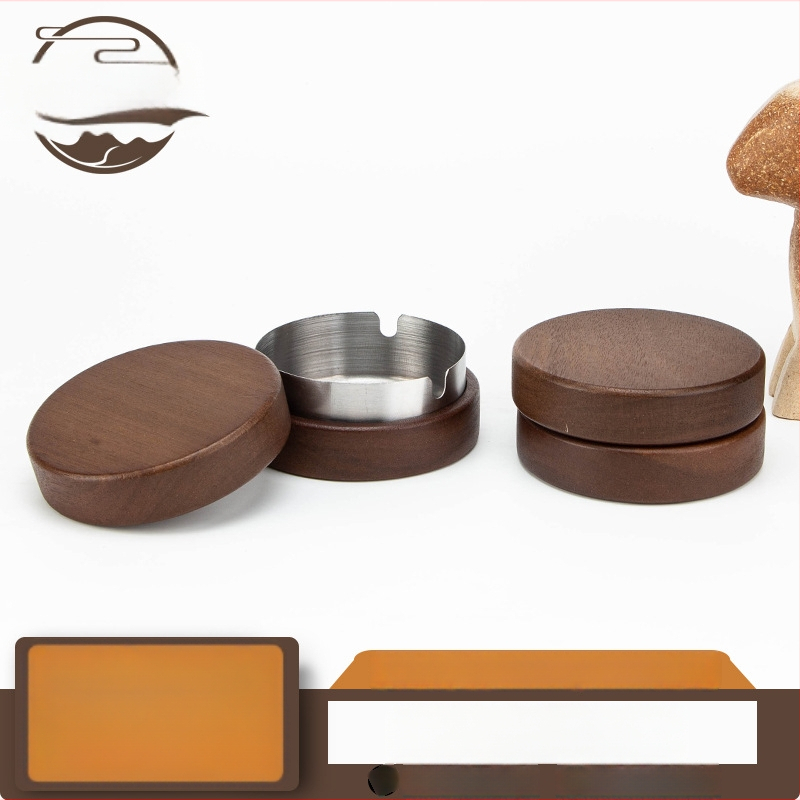 Popelník z bukového dreva v čínskom štýle, Wood Art Hall – ideálny ako firemné darčeky.