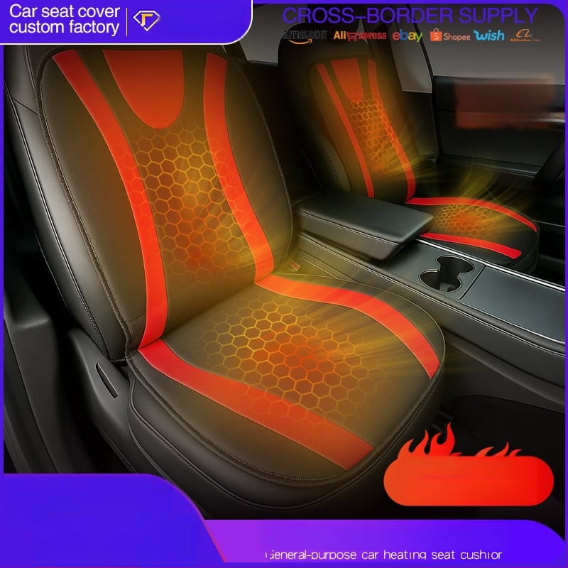 Auto vyhrievaná podložka na sedadlo — Materiál: Tkanina, Univerzálny, Hmotnosť: 600 g, Možnosť spracovania na mieru