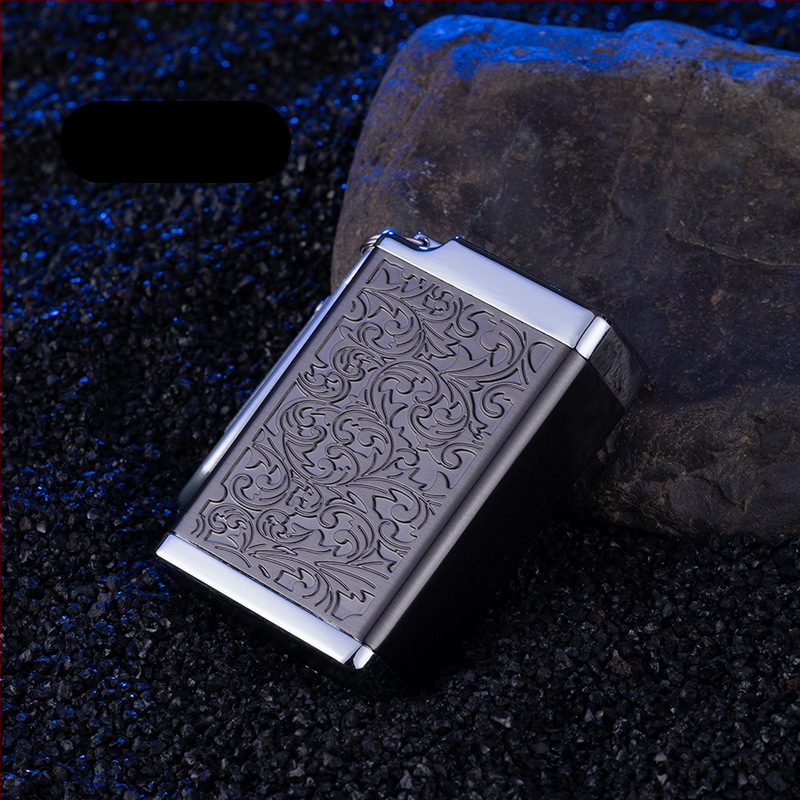 Prenosný popolník do auta zo zinkovej zliatiny s visiacim zapínaním - veľká kapacita, potlač loga, prispôsobenie