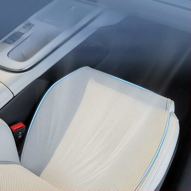 Tesla Model Y sēdekļu pārvalku komplekts, Napa āda, pielāgojama transportlīdzeklim, preces kods YS-01