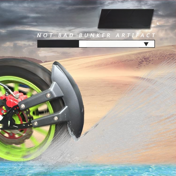 Zadný blatník na motorku — PVC plast, Strength Factory, Bežný štýl