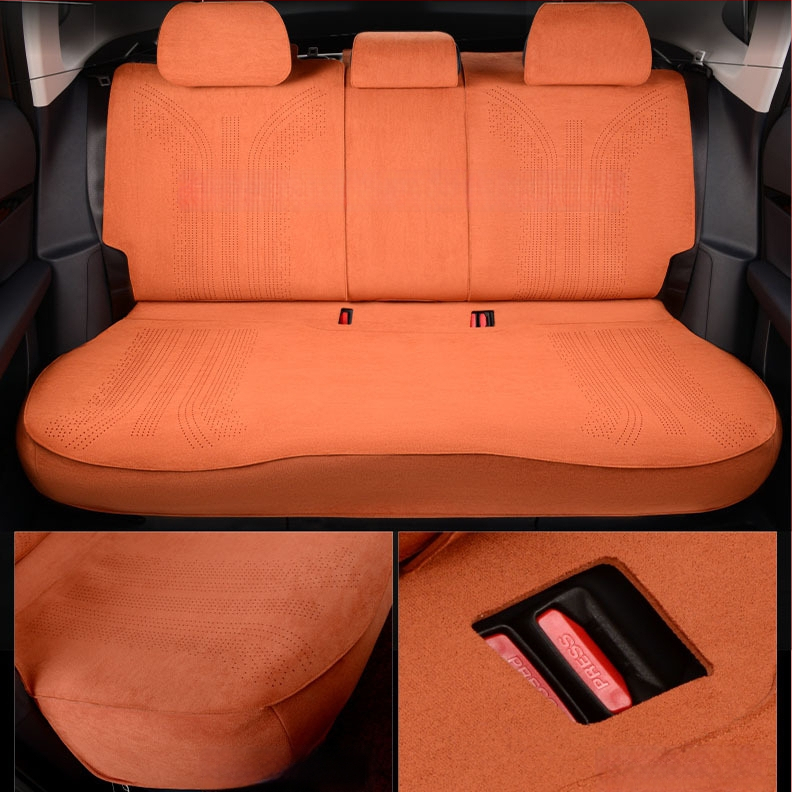 Pokrytie zadného sedadla Geely Galaxy E5, štyroch sezón, priedušná umelá kožušina, špecifické pre vozidlo