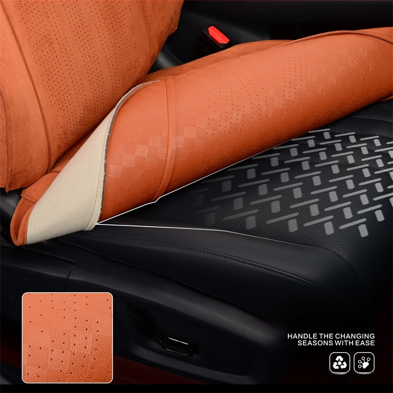 Pokrytie zadného sedadla Geely Galaxy E5, štyroch sezón, priedušná umelá kožušina, špecifické pre vozidlo