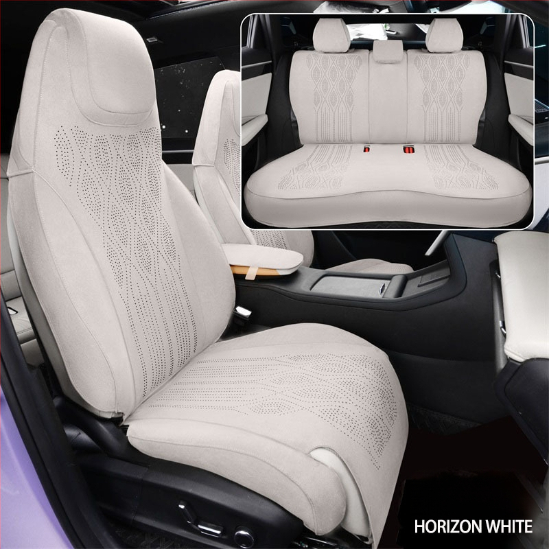 Geely Galaxy L7 plný obal sedadiel do auta, umelá kožušina, priedušný, štyroch ročných období