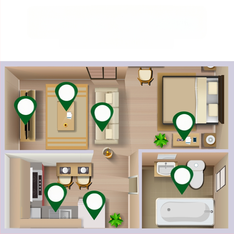 Domáci dezinfekčný sprej – Duer Deao antibakteriálny viacúčelový čistiaci prostriedok, pôvod Guangdong