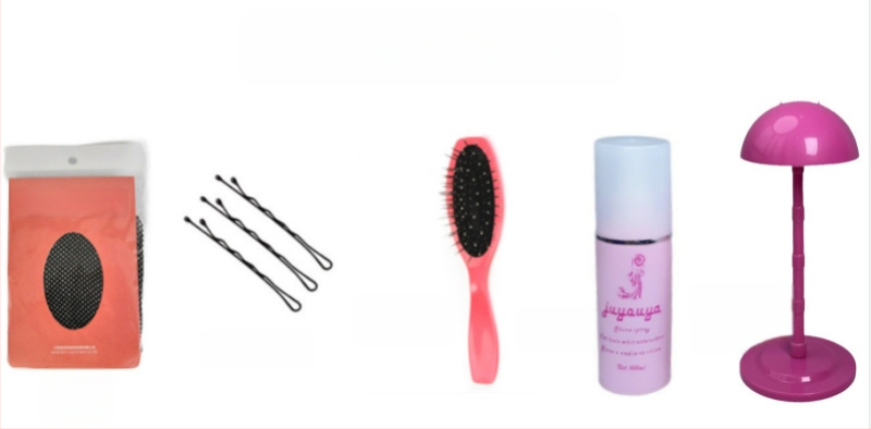 Baifumi Nástroje na starostlivosť o parochne – Sada 5 dielov s roztokom na starostlivosť 100 ml, Mäkké a hladké