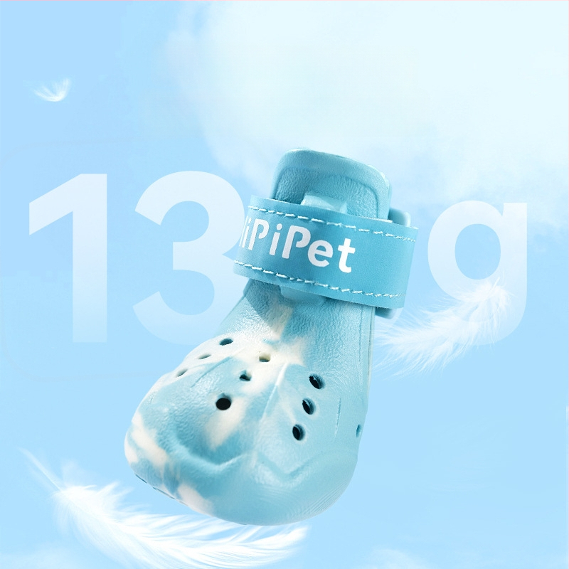 Topánky pre psov — Hippie dog, EVA materiál, reflexný suchý zips, protišmykové