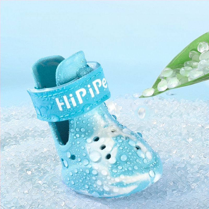 Topánky pre psov — Hippie dog, EVA materiál, reflexný suchý zips, protišmykové