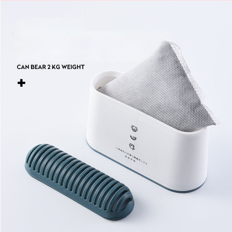 Šaldytuvo dezodoranto dėžutė su aktyvuota anglimi, adsorbcija ir dezinfekcija, kvėpuojanti neaudinys, 120 vnt, medžiaga: PP + aktyvuota anglis