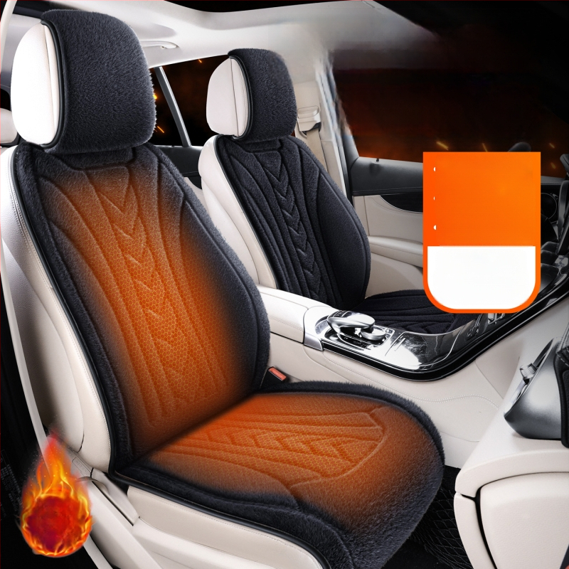 Vyhrievaná podložka na sedadlo do auta s Ferret Fleece povrchom a výplňou, zimné použitie, prispôsobenie k dispozícii (Funkcia: vykurovanie; Sezóna: zima; Materiál povrchu: Ferret Fleece; Materiál výplne: Ferret Fleece; Prispôsobenie: Áno)