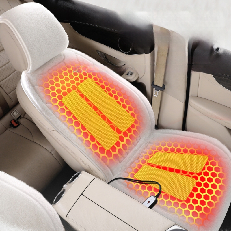 Vyhrievaná podložka na sedadlo do auta s Ferret Fleece povrchom a výplňou, zimné použitie, prispôsobenie k dispozícii (Funkcia: vykurovanie; Sezóna: zima; Materiál povrchu: Ferret Fleece; Materiál výplne: Ferret Fleece; Prispôsobenie: Áno)