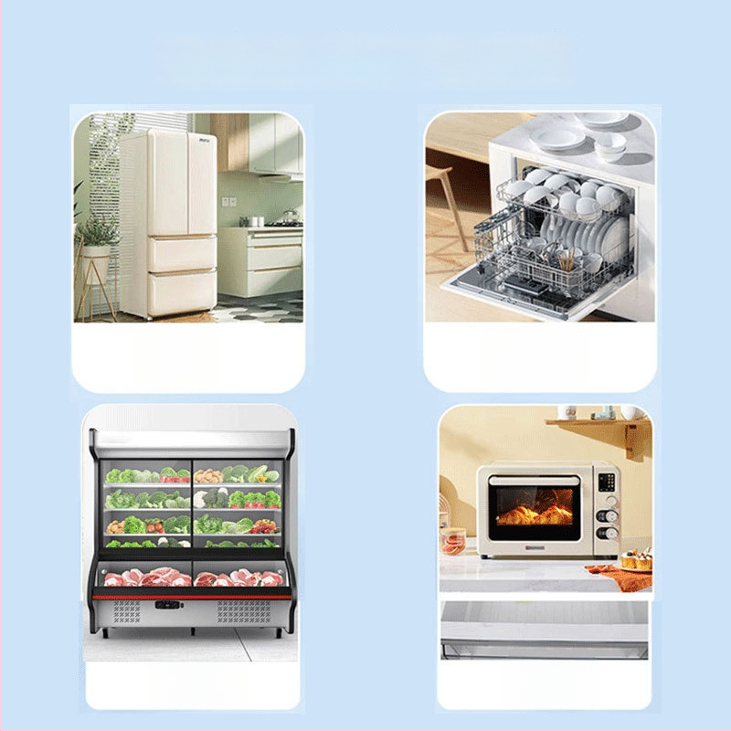 Univerzálny čistiaci prostriedok na chladničku, rúru a mikrovlnnú rúru – hlboká dekontaminácia, odstraňovanie vodného kameňa, citrónová vôňa, balenie 24 fliaš