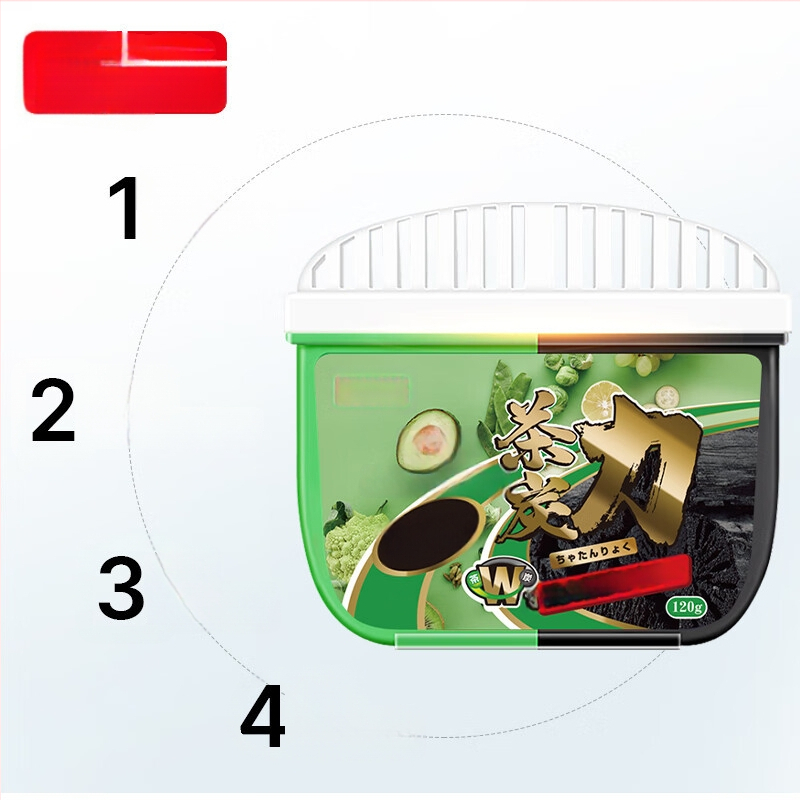 Juji Box na deodoráciu chladničky – 120 g/box, 72 boxov v kartóne, Deodorizácia a odstraňovanie zápachu, SKU 6975405180463