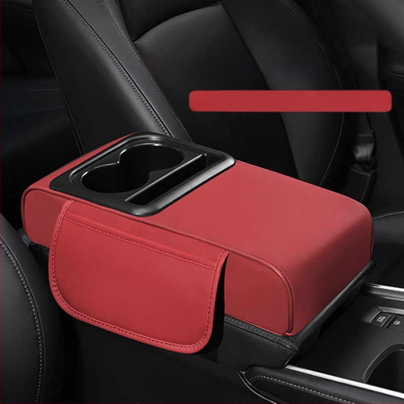 Evans kožený univerzálny lakťový opierok do auta, prispôsobiteľný, kód YWS008