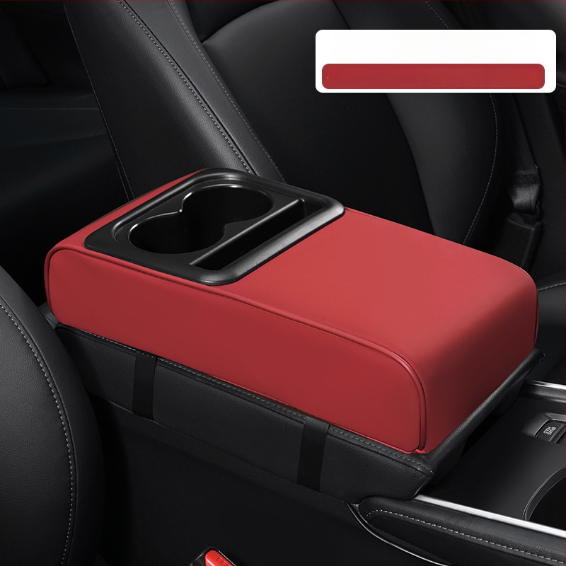 Evans kožený univerzálny lakťový opierok do auta, prispôsobiteľný, kód YWS008