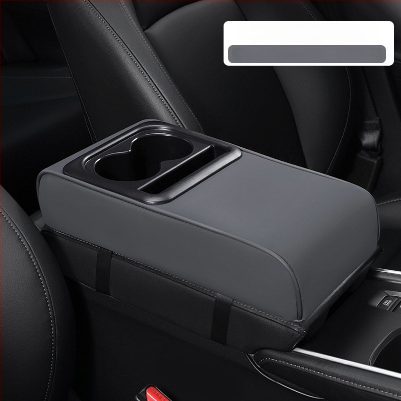 Evans kožený univerzálny lakťový opierok do auta, prispôsobiteľný, kód YWS008