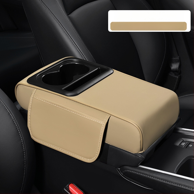 Evans kožený univerzálny lakťový opierok do auta, prispôsobiteľný, kód YWS008