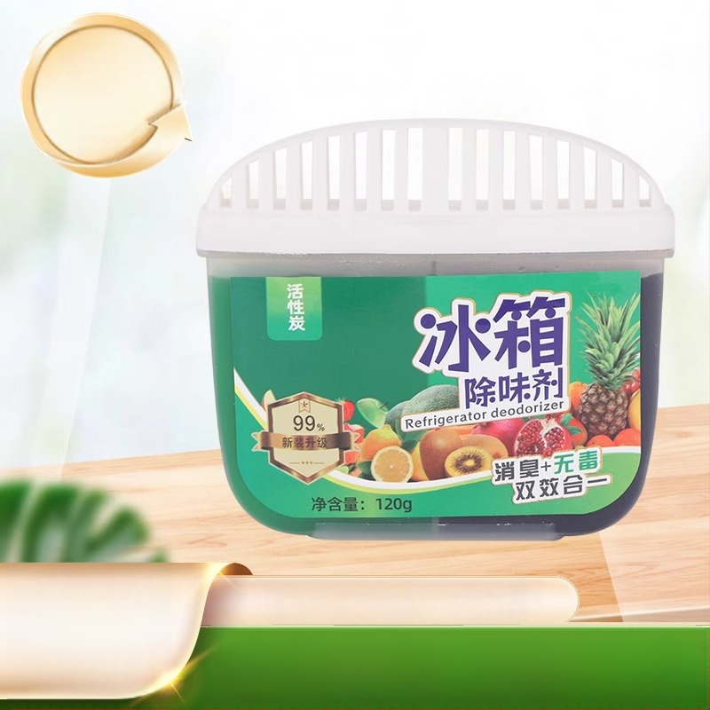 Chladničkový deodorant s aktívnym uhlím a polyfenolmi čaju – odstraňuje zápachy a udržiava čerstvosť; balenie 60 kusov; čistá hmotnosť 120 g