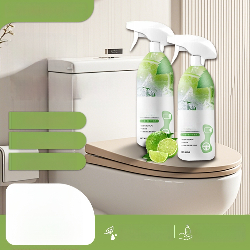 Viacúčelový čistiaci sprej s antibakteriálnym účinkom, hlboké čistenie, osviežujúci, odstraňuje vodný kameň, rozkladá olejové škvrny (Kategória produktu: Viacúčelový čistiaci prostriedok; Číslo produktu: 654)