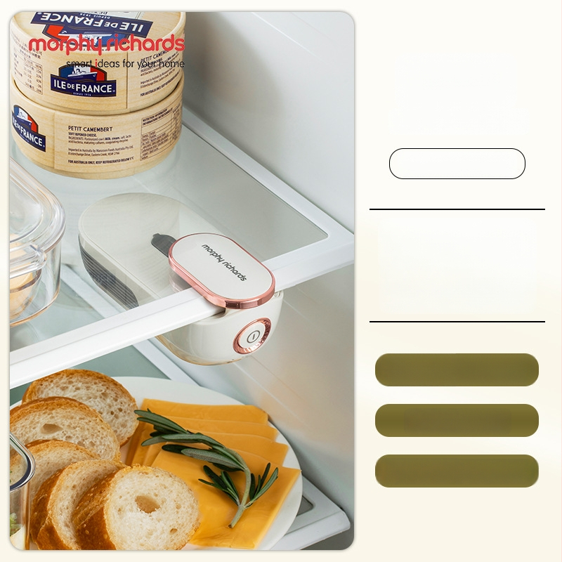 Mofei MR2060 Deodorizant frigider cu ozon – Eliminare formaldehidă, Alimentare USB, Control prin buton, Potrivit pentru spații până la 10 mp