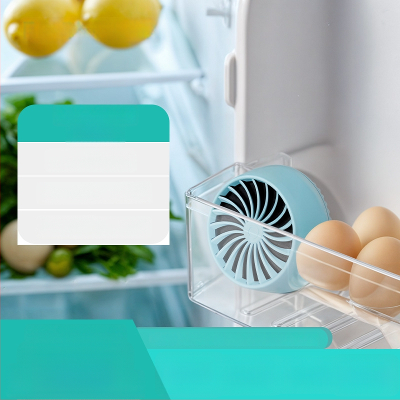 Eraclean BM03 Deodorant pentru frigider și dispozitiv de conservare a prospețimii cu cărbune activ, acoperire 10 m², zgomot sub 36 dB, pentru frigider, garderobă și încălțăminte