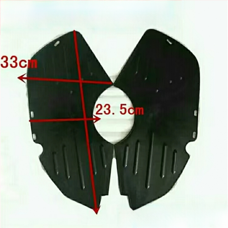 Veterný diflektor s penovým štítom pre elektrické skútre — ochrana predného nárazníka, univerzálna ochrana proti blatu