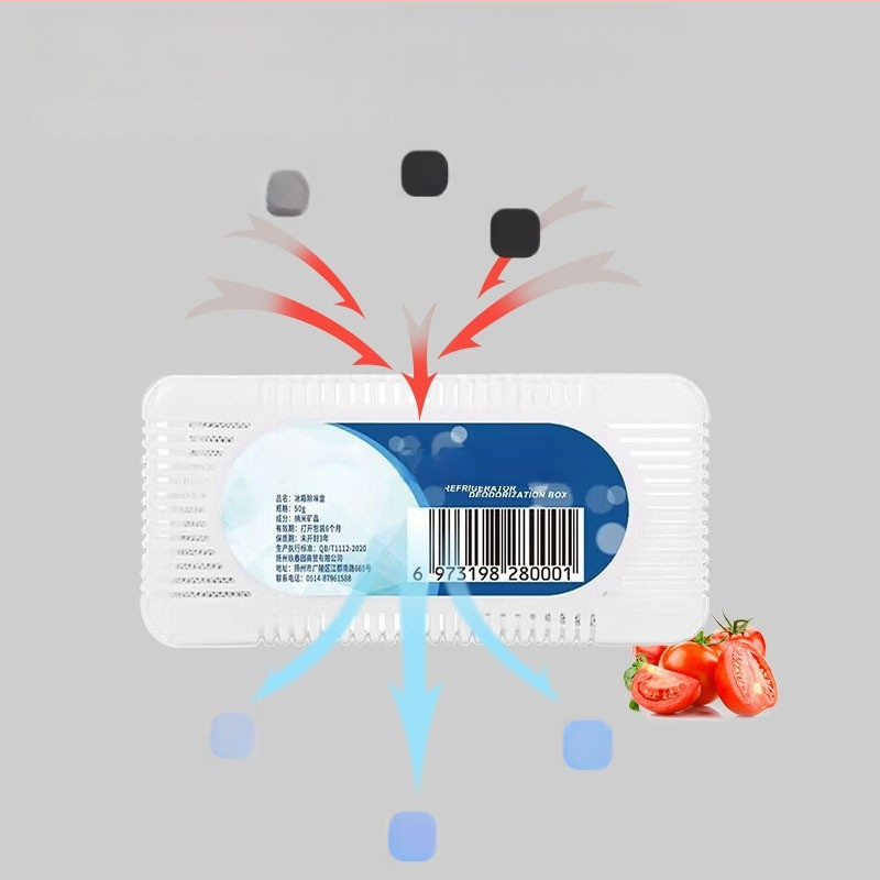 Chladničkový deodorant s aktívnym uhlím – odstraňuje zápachy, dezinfikuje a plesne