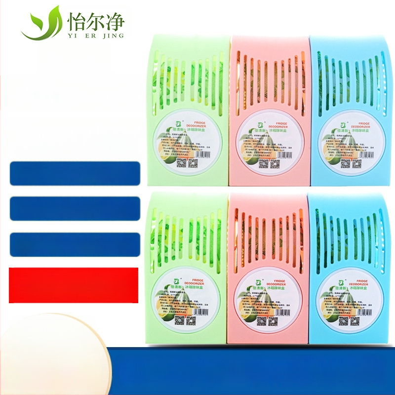 Yierjing deodorant do chladničky s aktívnym bambusovým uhlím, prírodná vôňa, 100 g, balenie 120 kusov, pôvod Zhejiang