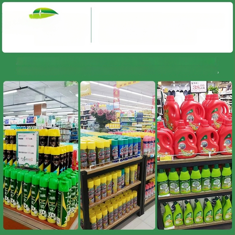 Green Island insekticídny sprej 400 ml — plynová forma, bez vône alebo s čerstvou vôňou, na vnútorné škodcov