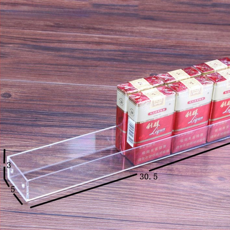 6-úrovňový stolný regál na nápoje, priehľadný plast, jednoduchý moderný štýl, schodovitý dizajn, na občerstvenie a džúsy, pre kempovanie