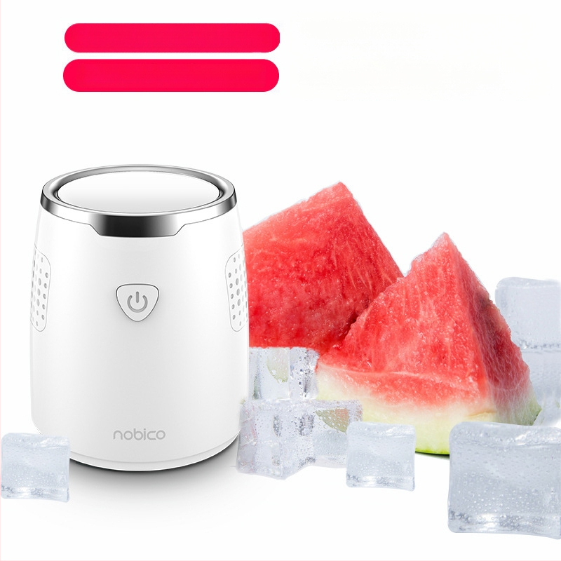 Norbik Purificator de prospețime pentru frigider cu sterilizare prin ozon, eliminare mirosuri, alimentare USB, pentru spații până la 10 m², 50 mg/h ozon