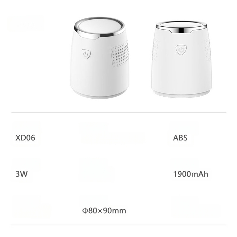 Norbik Purificator de prospețime pentru frigider cu sterilizare prin ozon, eliminare mirosuri, alimentare USB, pentru spații până la 10 m², 50 mg/h ozon