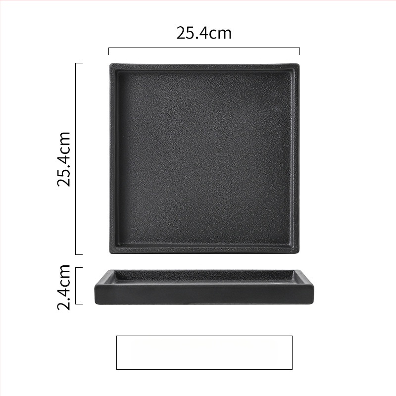 Porcelánový podnos do kúpeľne na kozmetiku a uteráky – nepravidelný tvar, moderný minimalistický štýl, vhodný do mikrovlnky