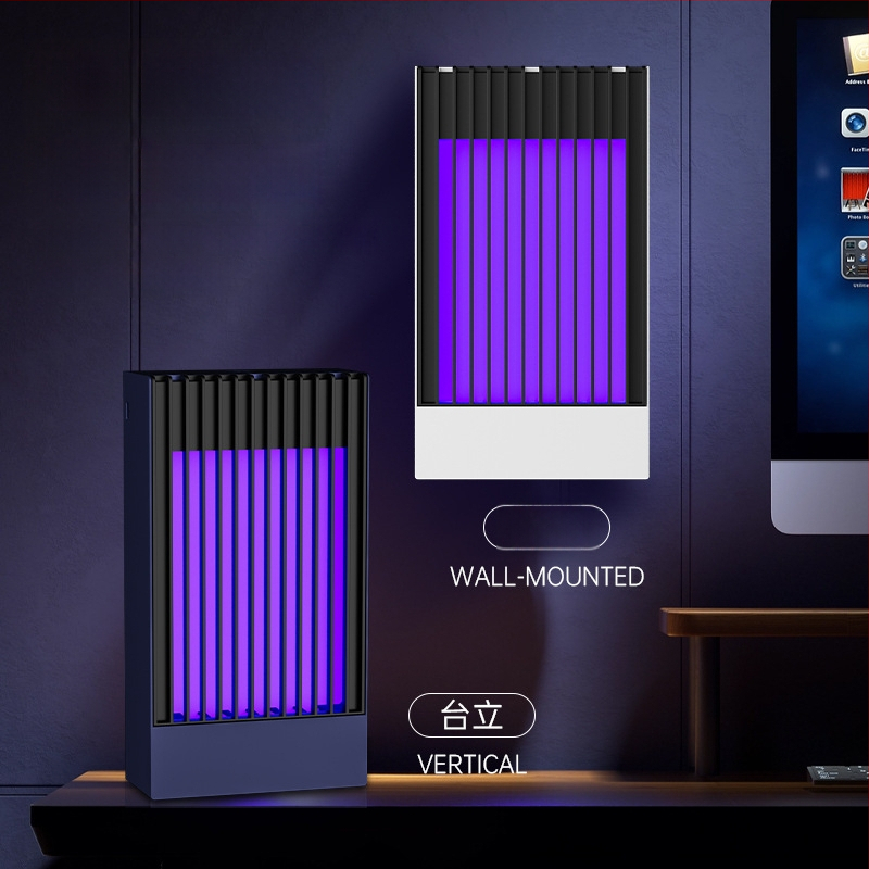 Lampa na hubenie komárov s UV svetlom a elektrickým šokom, vstavaná batéria 1001-1600 mAh, USB nabíjanie, vhodná pre 11-20 m²