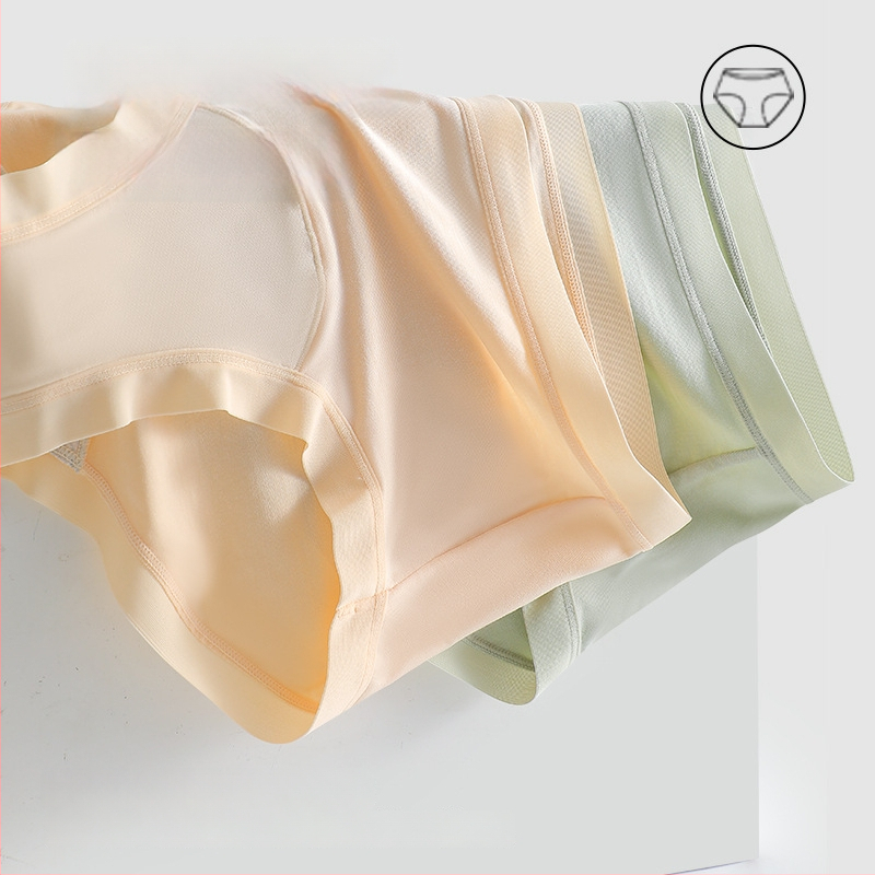 Dámske nohavičky z modalu so stredným pásom, priedušné a antibakteriálne, rozkrok 100% bavlna, pletené