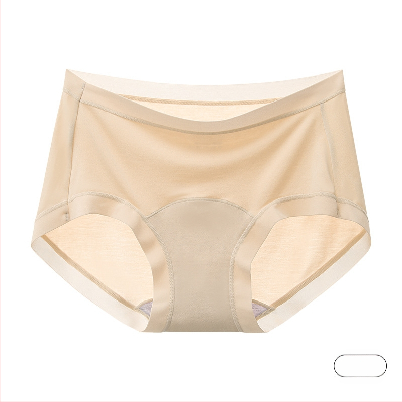 Dámske nohavičky z modalu so stredným pásom, priedušné a antibakteriálne, rozkrok 100% bavlna, pletené