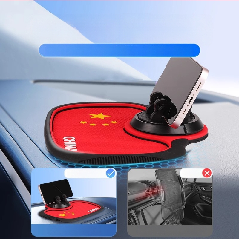 Držiak do auta – Viacfunkčné príslušenstvo stredovej konzoly, silikón, prispôsobenie, tlač loga, autorizovaná značka