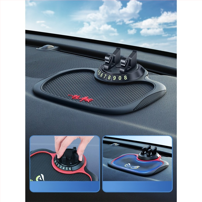Držiak do auta – Viacfunkčné príslušenstvo stredovej konzoly, silikón, prispôsobenie, tlač loga, autorizovaná značka
