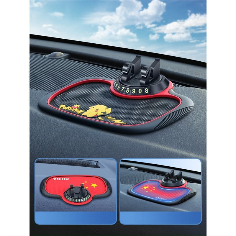 Držiak do auta – Viacfunkčné príslušenstvo stredovej konzoly, silikón, prispôsobenie, tlač loga, autorizovaná značka