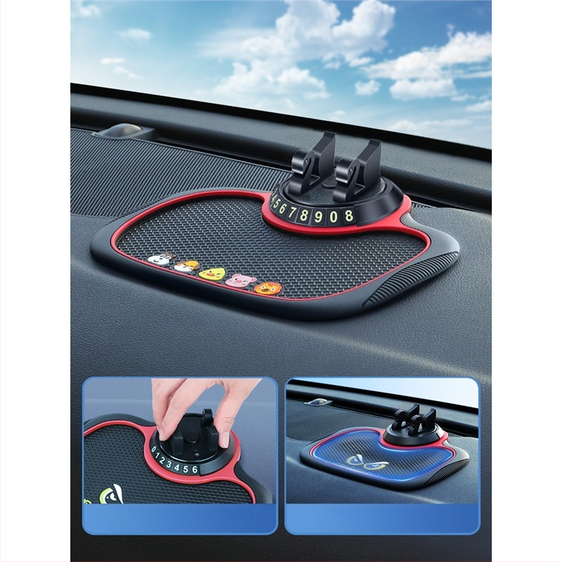 Držiak do auta – Viacfunkčné príslušenstvo stredovej konzoly, silikón, prispôsobenie, tlač loga, autorizovaná značka