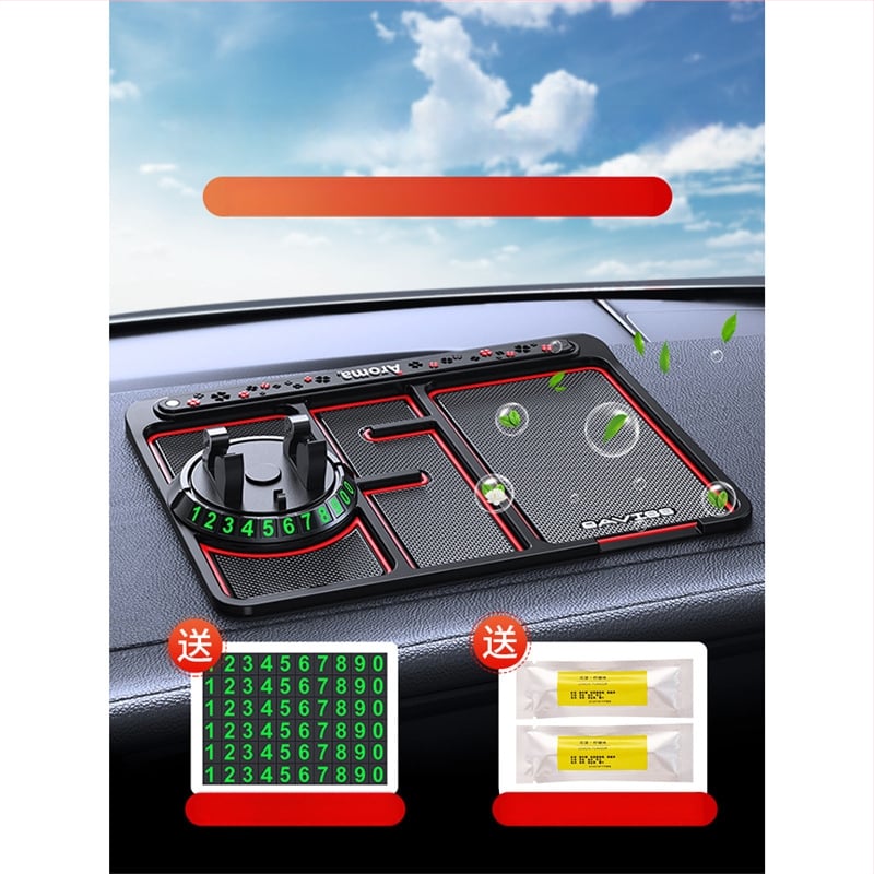Držiak do auta – Viacfunkčné príslušenstvo stredovej konzoly, silikón, prispôsobenie, tlač loga, autorizovaná značka
