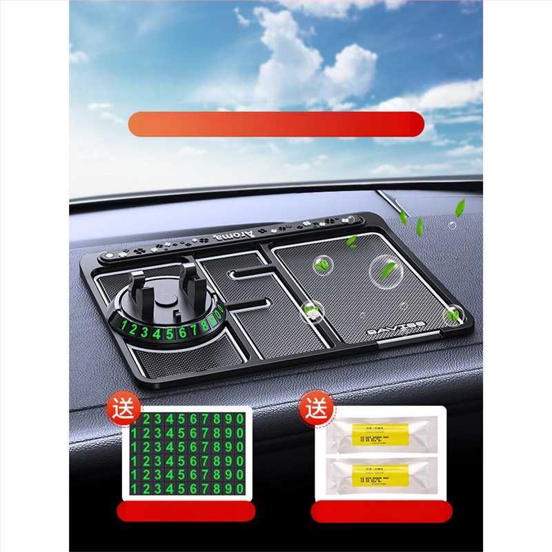 Držiak do auta – Viacfunkčné príslušenstvo stredovej konzoly, silikón, prispôsobenie, tlač loga, autorizovaná značka